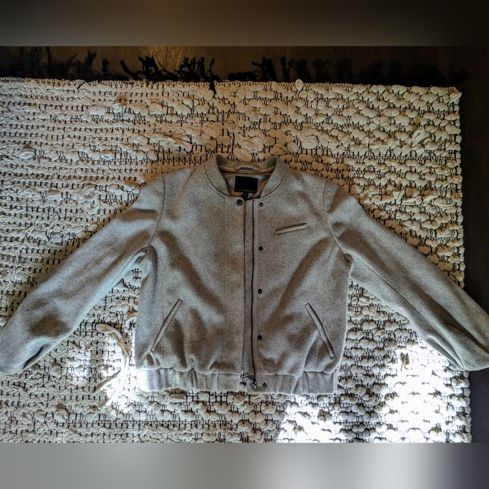 Banana Republic Wool Bomber Jacket